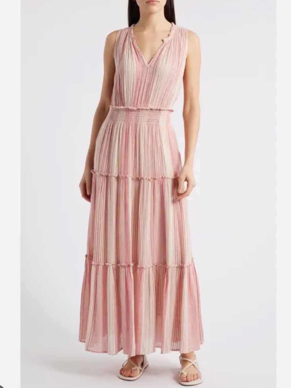 RAILS Lou Lou Salerno Stripe Maxi Dress New! - Picture 4 of 14
